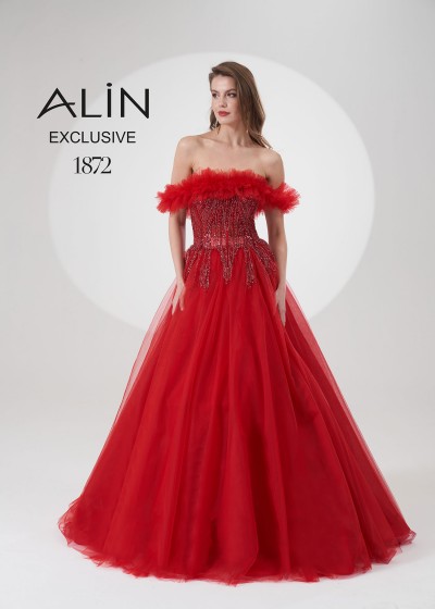 İthal Fırfırlı Nişanlık